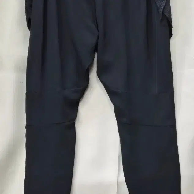 [BUNJANG] TIME Black Patterned Color Block Pants / TIME 블랙 패턴 배색 바지