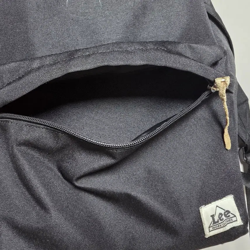 [BUNJANG] Lee Black Backpack / Lee 리 블랙 백팩 가방