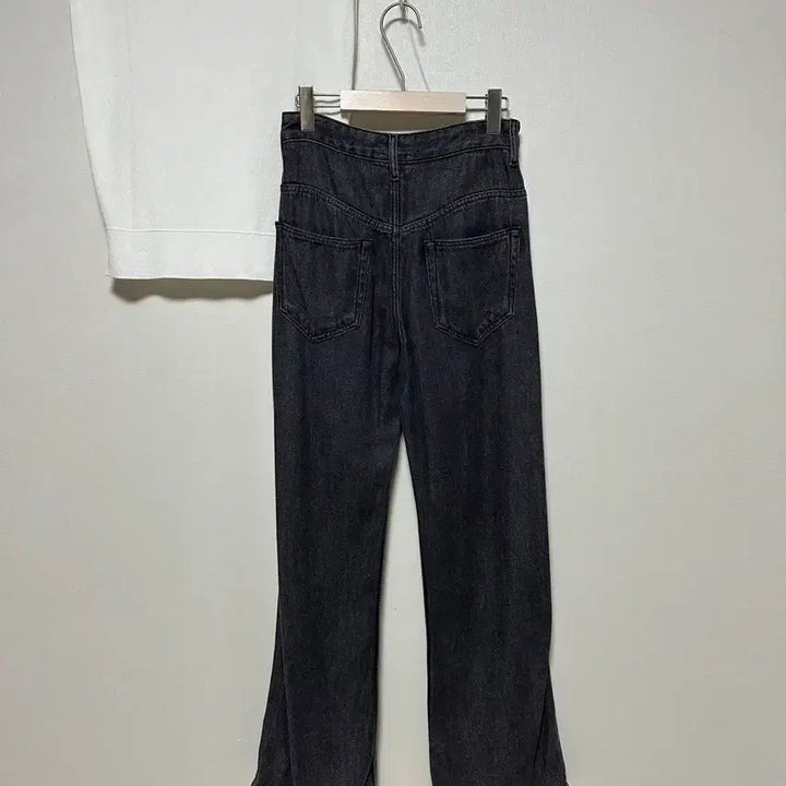 [BUNJANG] Isabel Marant 23 Black Denim Bell Bottom Pants / 이자벨마랑23 흑청 벨보텀 데님 팬츠