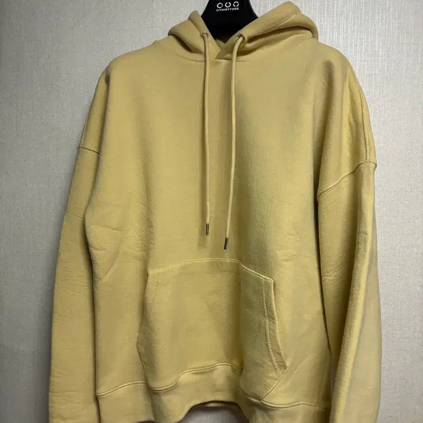 [BUNJANG] YourClothes Hoodie Butter L / 유어클로즈 후드 버터색 L
