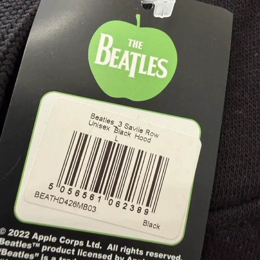 [BUNJANG] The Beatles Get Back Official Hoodie L / 비틀즈 겟백 공식 머천다이즈 후드 L