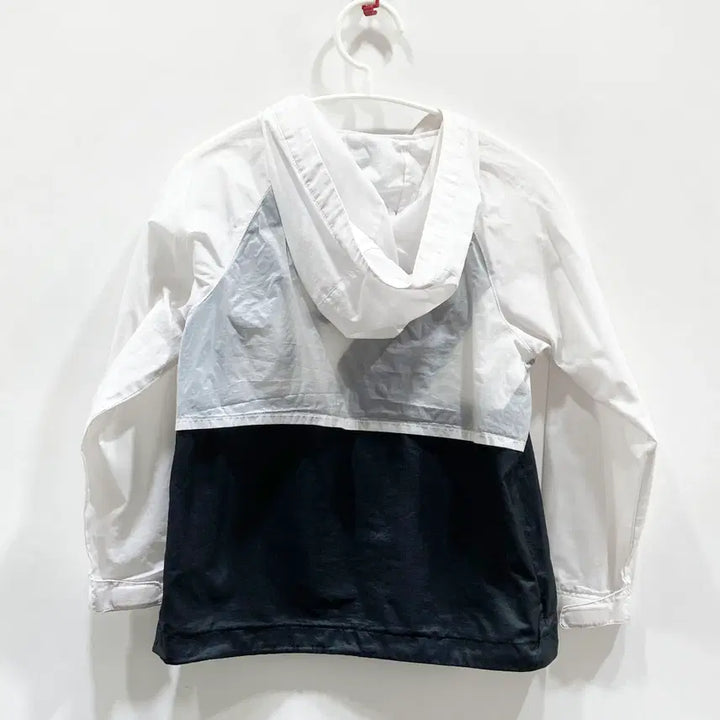 [BUNJANG] Black Yak Junior Windbreaker Hooded Zip-up 120 / 블랙야크 쥬니어 바람막이 후드집업 120 진스센스