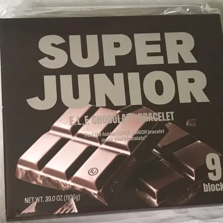 [BUNJANG] Super Junior Eunhyuk Bracelet Photocard Bundle / 미개봉) 슈퍼주니어 슈주마켓 팝업 초콜렛 팔찌 은혁 포카 포함