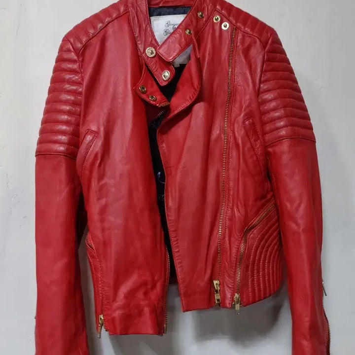 [BUNJANG] JESSI NEWYORK Lambskin Leather Rider Jacket / JESSI NEWYORK 양가죽 라이더 자켓