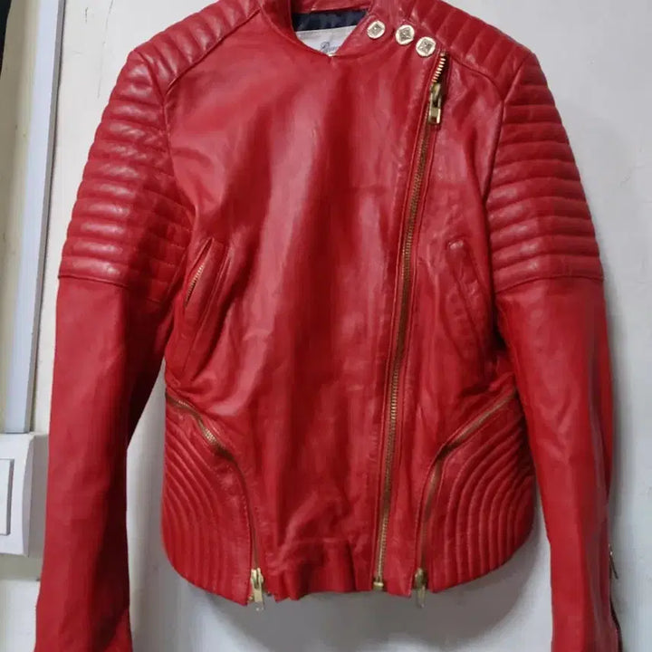 [BUNJANG] JESSI NEWYORK Lambskin Leather Rider Jacket / JESSI NEWYORK 양가죽 라이더 자켓