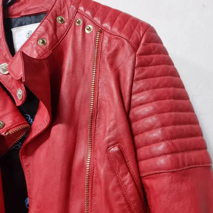[BUNJANG] JESSI NEWYORK Lambskin Leather Rider Jacket / JESSI NEWYORK 양가죽 라이더 자켓