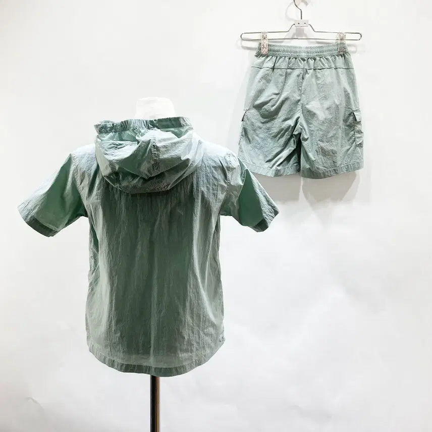 [BUNJANG] Snowpeak 2022 Junior Windbreaker Set 140 / 스노우피크 2022 쥬니어 바람막이셋업 140 진스센스