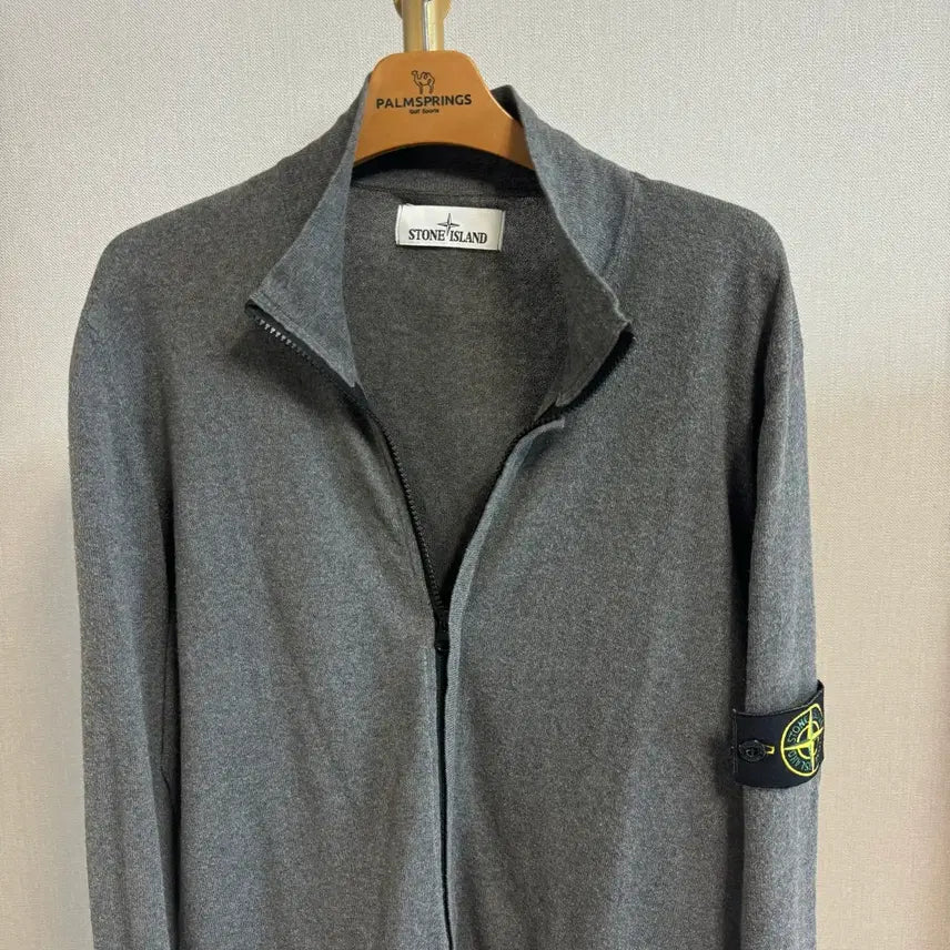 [SOLD OUT] [정품 , L사이즈] 스톤아일랜드 집업 그레이