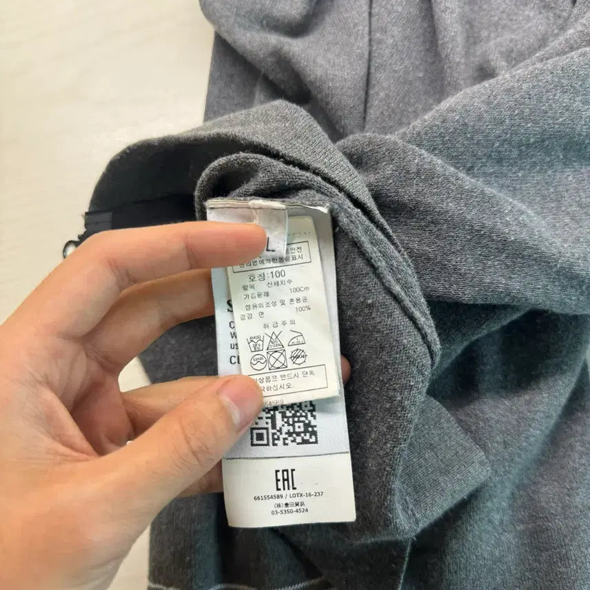 [SOLD OUT] [정품 , L사이즈] 스톤아일랜드 집업 그레이