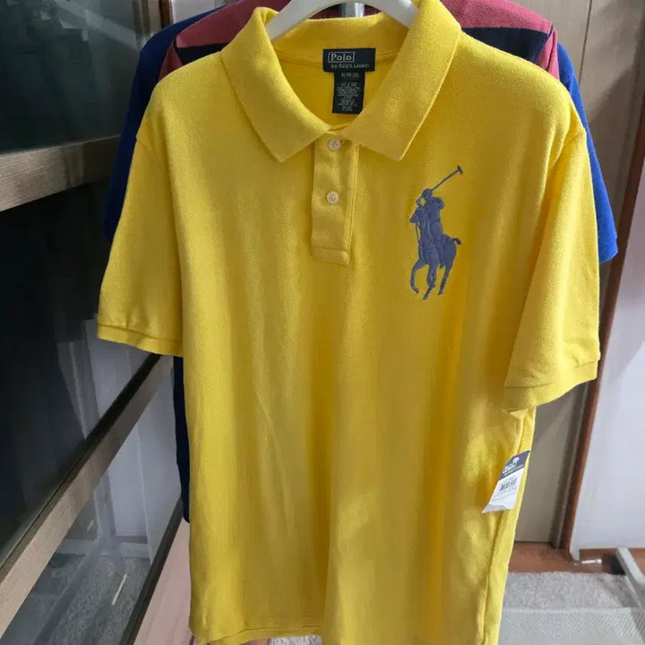 [BUNJANG] Polo Ralph Lauren Big Pony Polo Shirt / 남성 XL 18-20세 폴로 빅포니 카라 반팔티(성인M)