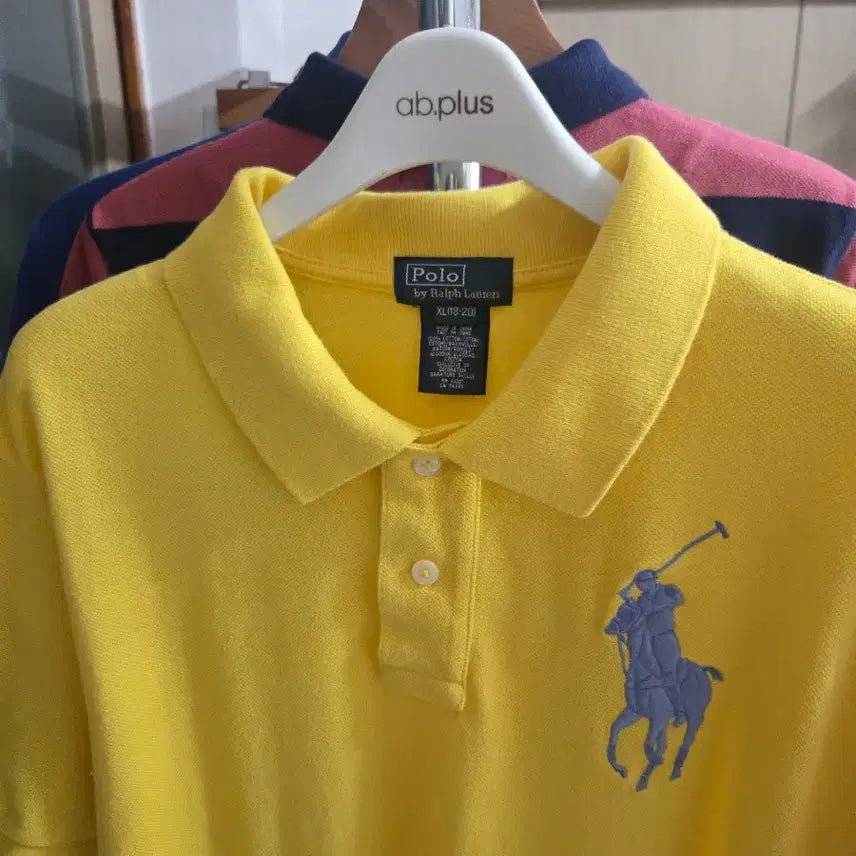 [BUNJANG] Polo Ralph Lauren Big Pony Polo Shirt / 남성 XL 18-20세 폴로 빅포니 카라 반팔티(성인M)