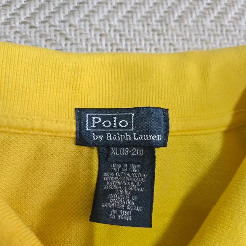 [BUNJANG] Polo Ralph Lauren Big Pony Polo Shirt / 남성 XL 18-20세 폴로 빅포니 카라 반팔티(성인M)