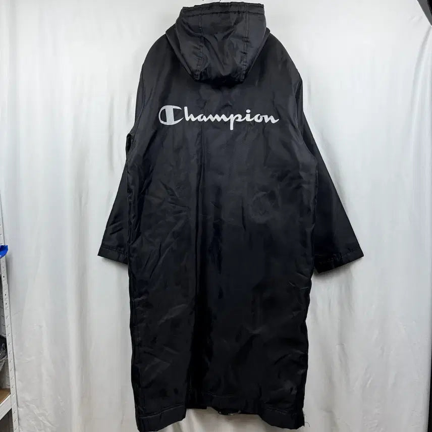 [BUNJANG] Champion Old School Fleece Coat / (L) 챔피온 올드스쿨 백로고 양털 돕바 블랙