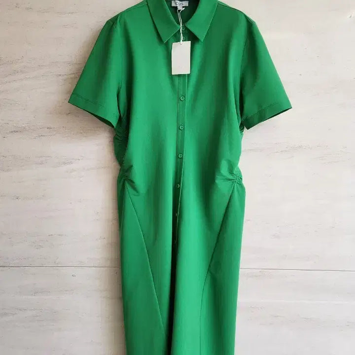 [SOLD OUT] 코스 개더드 셔츠 롱 원피스 L사이즈(새상품)