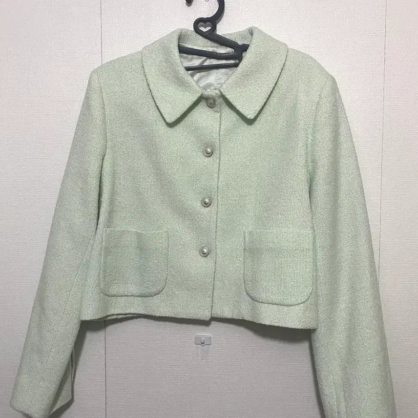 [BUNJANG] MIELLE Cropped Tweed Jacket / MIELLE 미엘 크롭 트위드 자켓