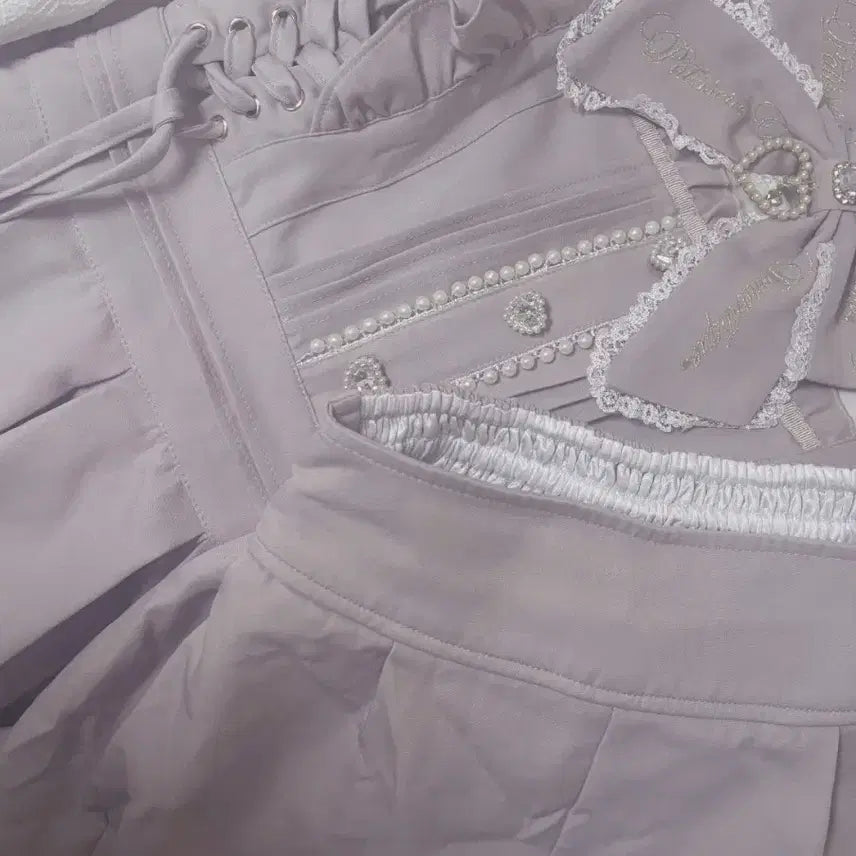 [BUNJANG] Liz Lisa Back Corset School Set-up / 리즈히사 백카슈쿨 셋업