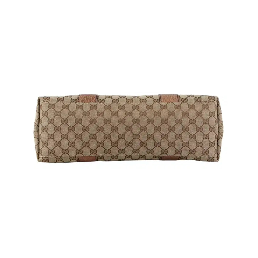 [BUNJANG] Gucci Bamboo Handle Jacquard Weaving Shoulder Bag / 구찌 232947 자카드 위빙 핸들 뱀부 숄더백 37028K