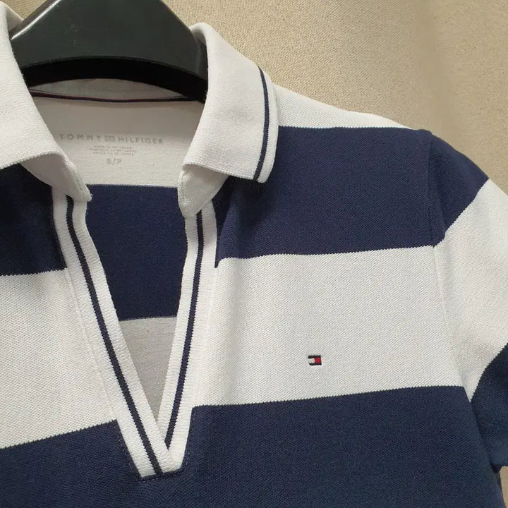[BUNJANG] Tommy Hilfiger Striped Short-Sleeve Dress / 타미힐피거 반소매 셔츠 원피스