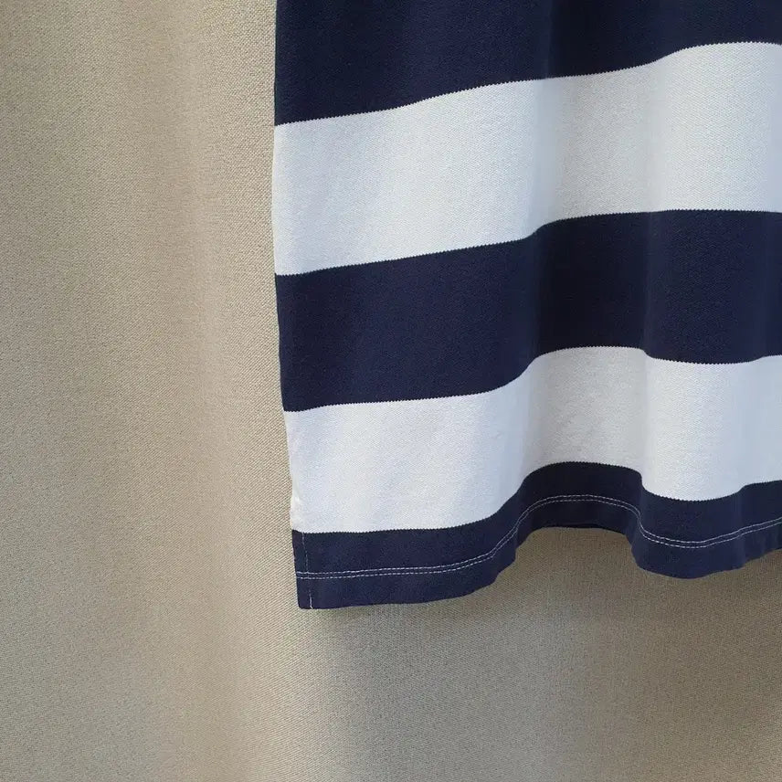 [BUNJANG] Tommy Hilfiger Striped Short-Sleeve Dress / 타미힐피거 반소매 셔츠 원피스