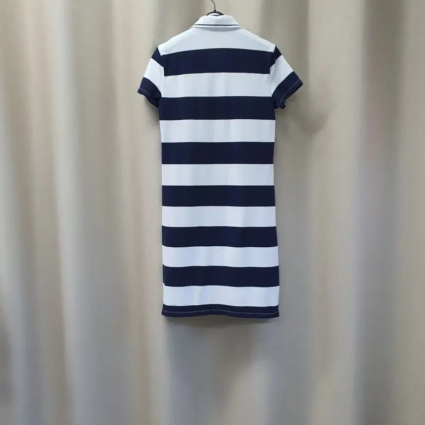 [BUNJANG] Tommy Hilfiger Striped Short-Sleeve Dress / 타미힐피거 반소매 셔츠 원피스