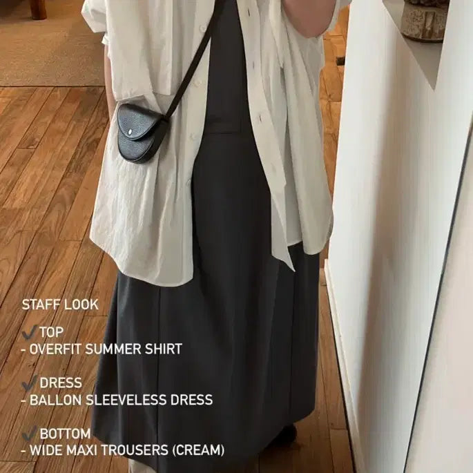 [BUNJANG] Ethos Balloon Sleeveless Dress / ethos 에토스 벌룬 슬리브리스 드레스