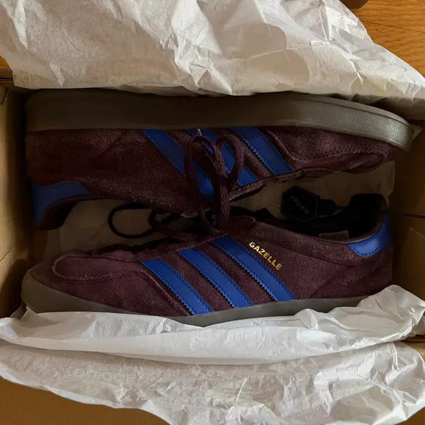 [BUNJANG] Adidas Gazelle Indoor Purple Blue Sneakers / 아디다스 / 가젤 인도어 퍼플 블루 / 285