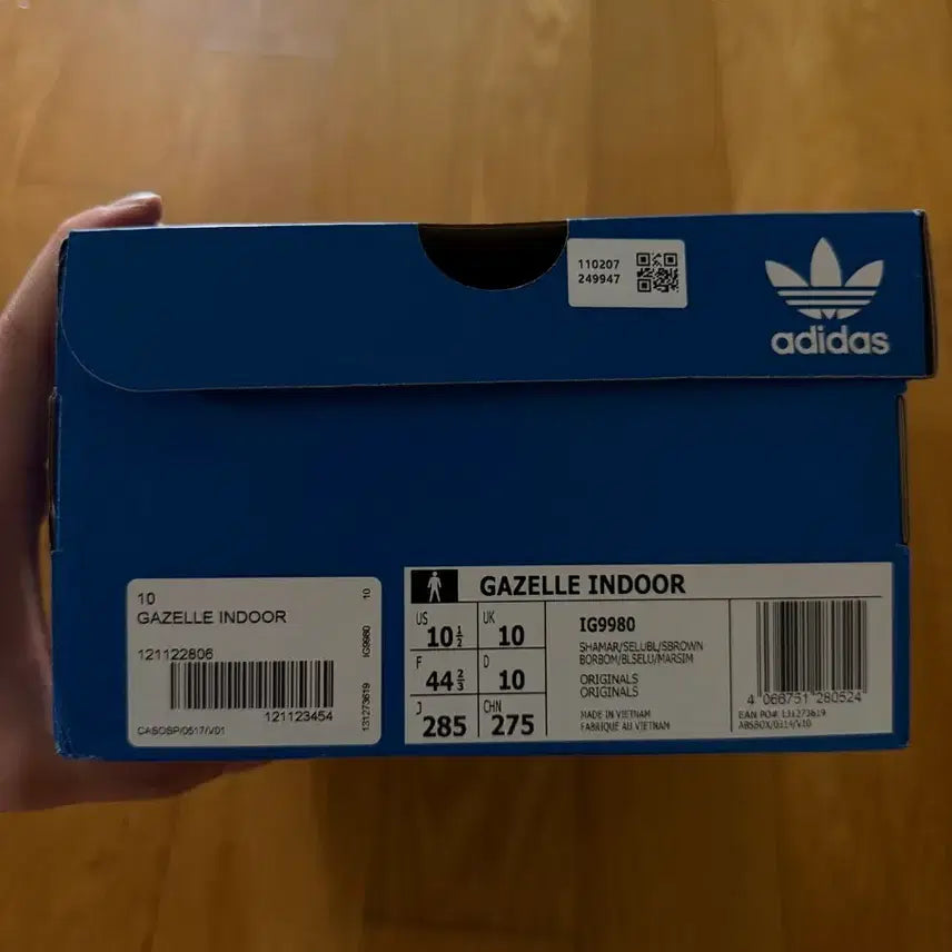 [BUNJANG] Adidas Gazelle Indoor Purple Blue Sneakers / 아디다스 / 가젤 인도어 퍼플 블루 / 285