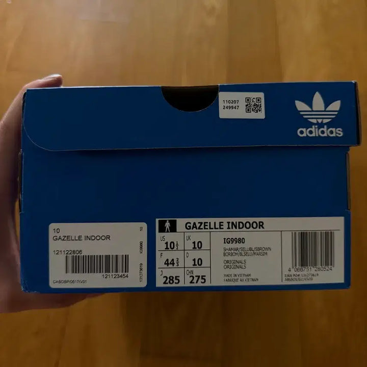 [BUNJANG] Adidas Gazelle Indoor Purple Blue Sneakers / 아디다스 / 가젤 인도어 퍼플 블루 / 285