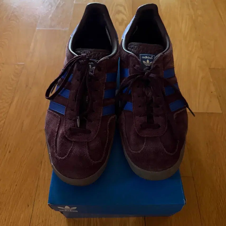 [BUNJANG] Adidas Gazelle Indoor Purple Blue Sneakers / 아디다스 / 가젤 인도어 퍼플 블루 / 285