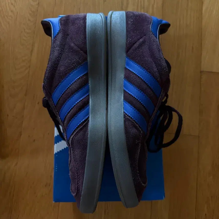 [BUNJANG] Adidas Gazelle Indoor Purple Blue Sneakers / 아디다스 / 가젤 인도어 퍼플 블루 / 285