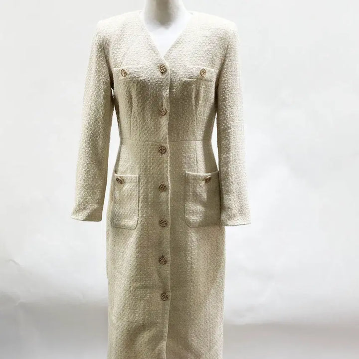 [BUNJANG] Eviiva Nymph Tweed Dress S / 이바이바 님프 트위드원피스 S 진스센스