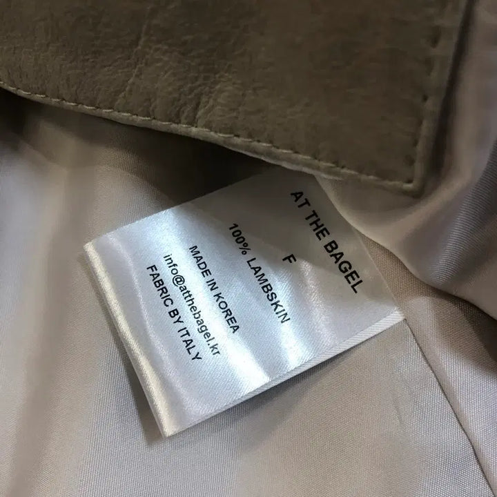 [BUNJANG] At the Baygel Real Lambskin Leather Balloon Jacket / 앳더베이글 엣더베이글 리얼 램스킨 양가죽 벌룬 자켓 재킷 레더 이태리