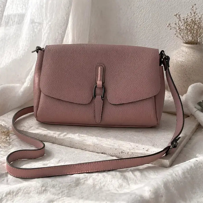 [SOLD OUT] 천연 소가죽 지젤슈즈 크로스백