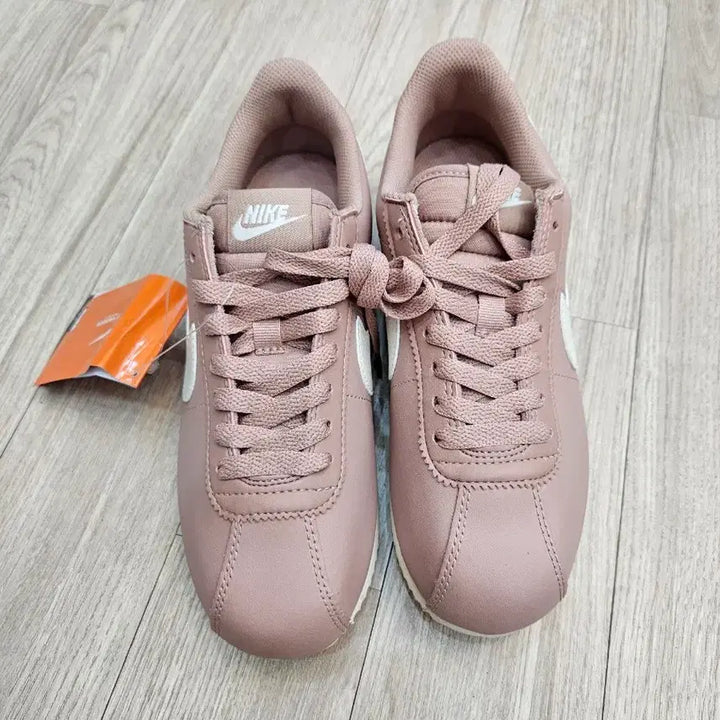 [BUNJANG] Nike Cortez Particle Pink Leather Sneakers / 나이키 코르테즈 파티클핑크