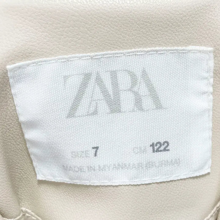 [BUNJANG] ZARA Junior Faux Leather Jacket / 자라 쥬니어 인조가죽자켓 122 진스센스