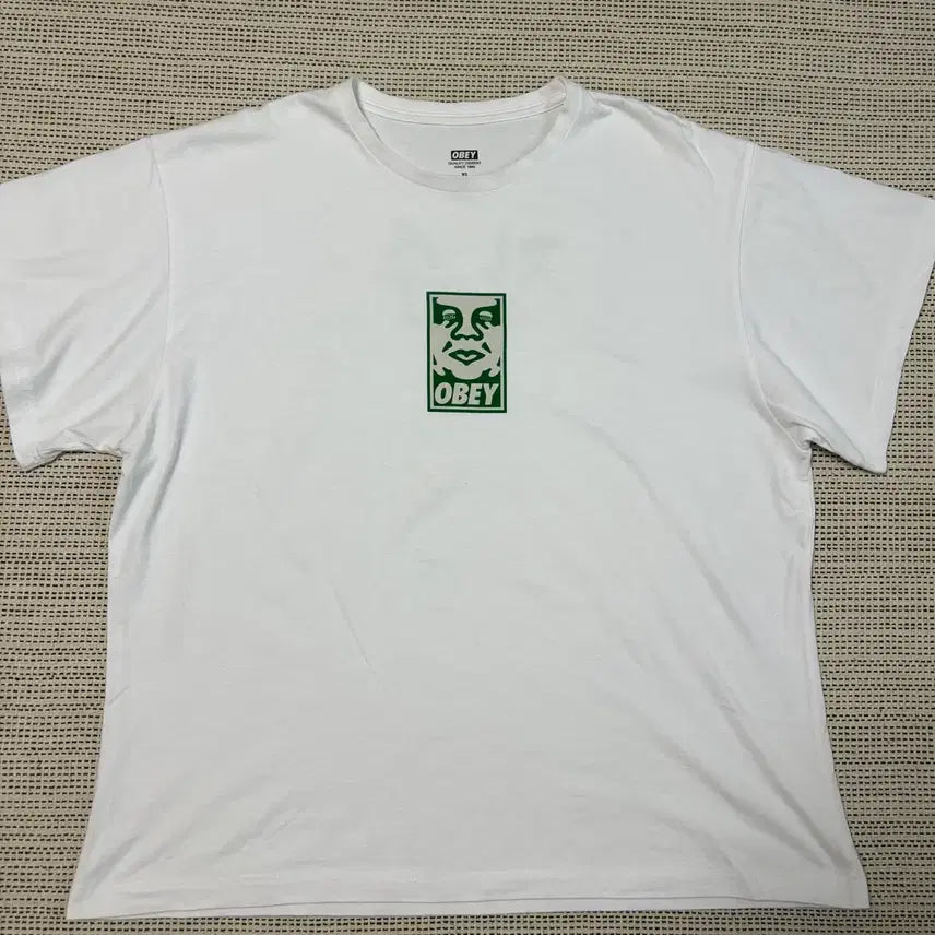 [BUNJANG] Obey Long Life Short Sleeve T-shirt / 오베이 장수 반팔 티셔츠