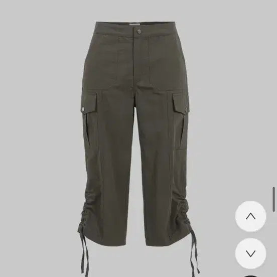[BUNJANG] Obnel Cargo Capri Pants / 오브넬 카고 카프리 팬츠