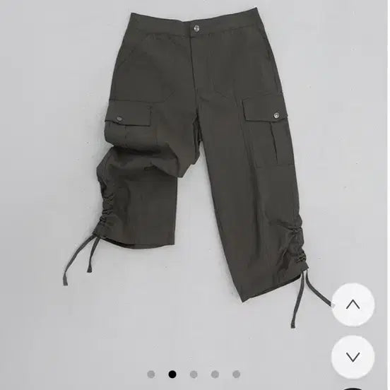 [BUNJANG] Obnel Cargo Capri Pants / 오브넬 카고 카프리 팬츠