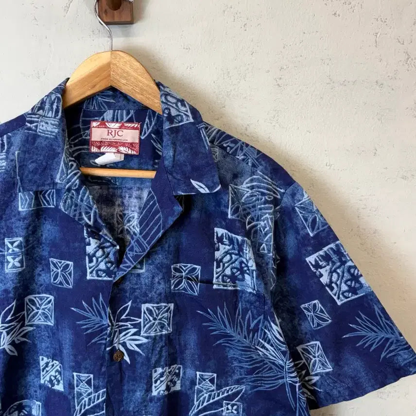 [BUNJANG] RJC USA Hawaiian Shirt / [L] RJC USA 오리지날 하와이안 셔츠