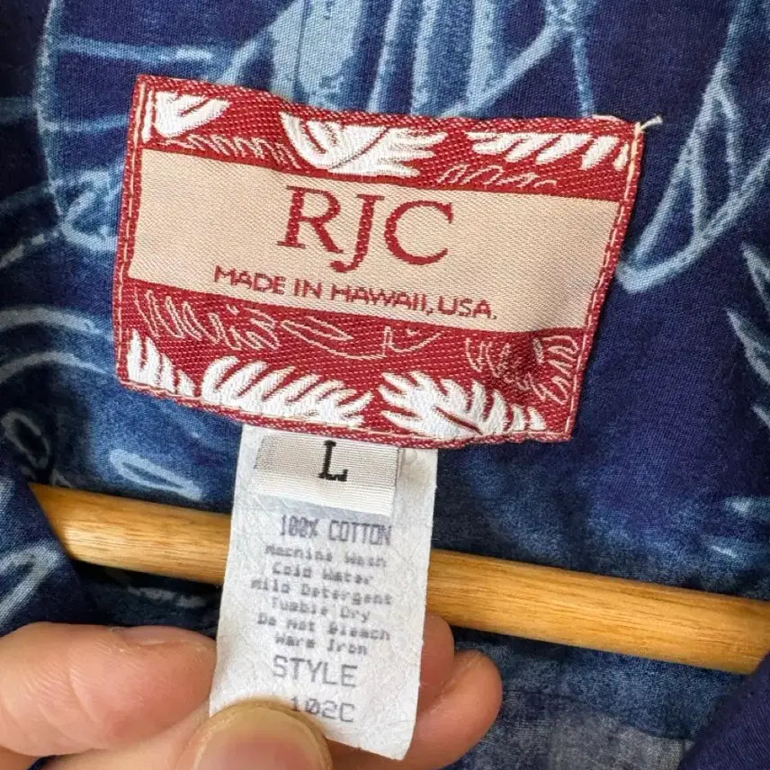 [BUNJANG] RJC USA Hawaiian Shirt / [L] RJC USA 오리지날 하와이안 셔츠