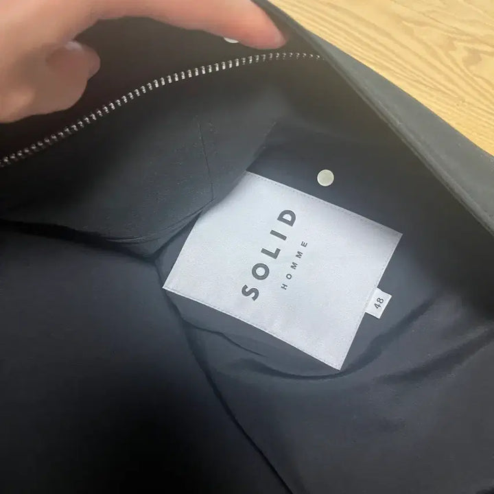 [SOLD OUT] SOLID 옴므 블랙 자켓