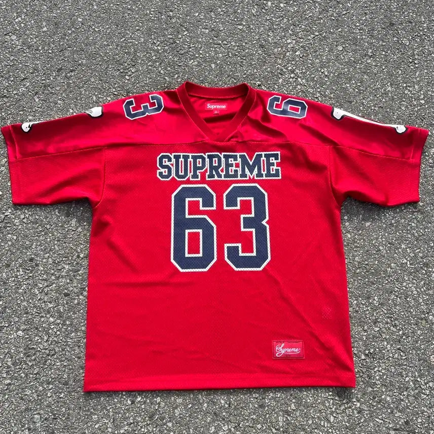 [BUNJANG] Supreme Bones Football Jersey M / 25fw 슈프림 본즈 풋볼 저지티 M