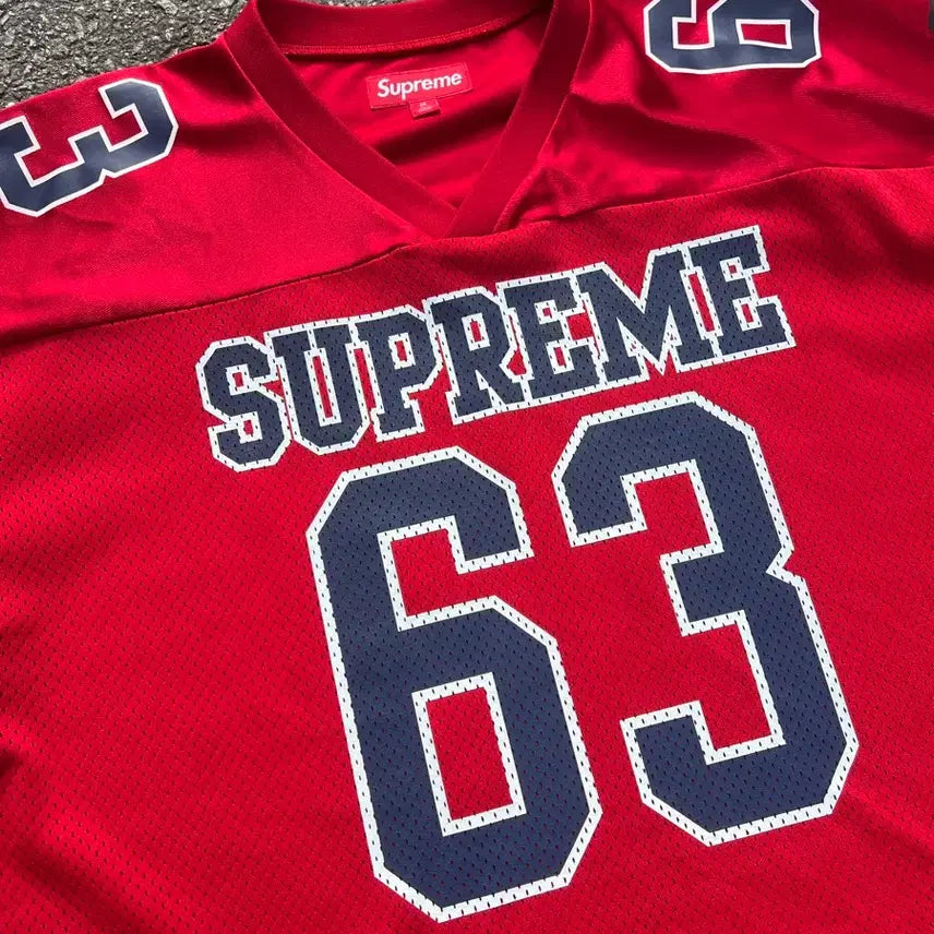 [BUNJANG] Supreme Bones Football Jersey M / 25fw 슈프림 본즈 풋볼 저지티 M