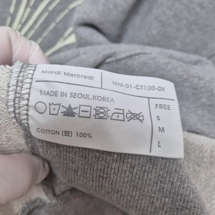 [BUNJANG] Mardi Signature Sweatshirt / (178) 마르디 시그니처 맨투맨
