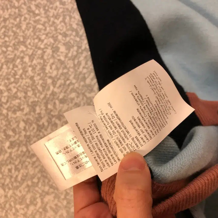 [BUNJANG] CEDRIC CHARLIER Wool Blend Flare Skirt / 세드릭찰리어 배색 울100% 플레어 스커트 치마 양면 슬릿 명품 니트