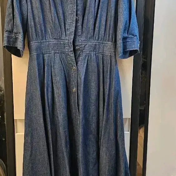 [BUNJANG] LuiLich Denim Sailor Dress / 루이리치 데님 세라원피스