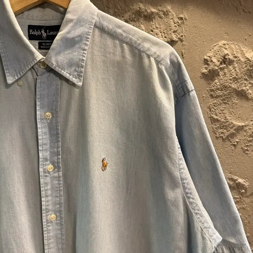 [SOLD OUT] L 폴로랄프로렌 POLO 블레어 반팔 셔츠 연청