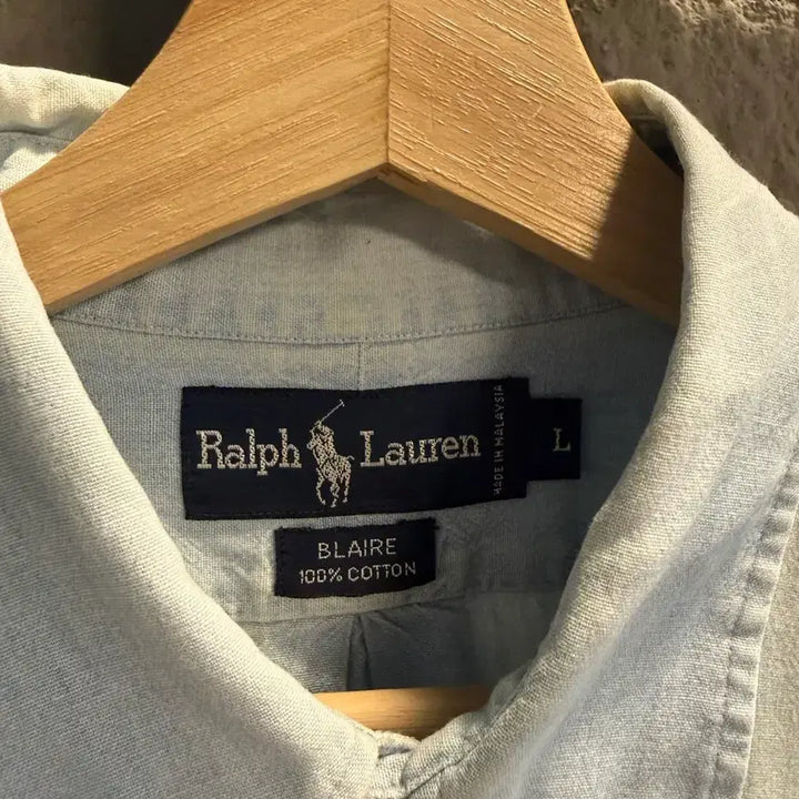 [SOLD OUT] L 폴로랄프로렌 POLO 블레어 반팔 셔츠 연청