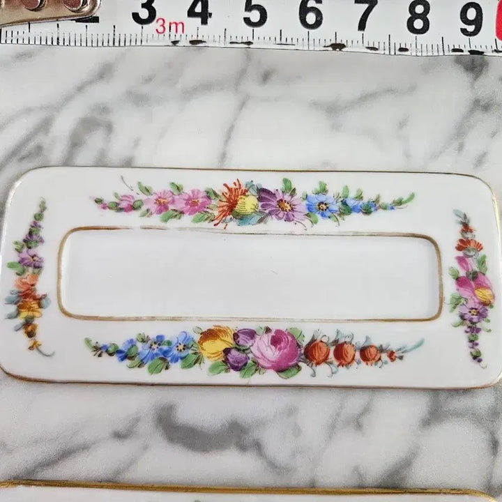 [BUNJANG] German Dresden Name Tag Set / 앤틱 독일 드레스덴 네임태그