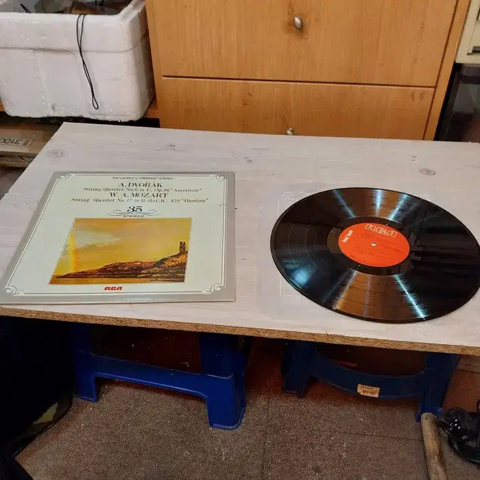 [BUNJANG] Dvorak String Quartet LP Record / 민트급 엘피/클래식 - 드보르작/현악 4중주 외